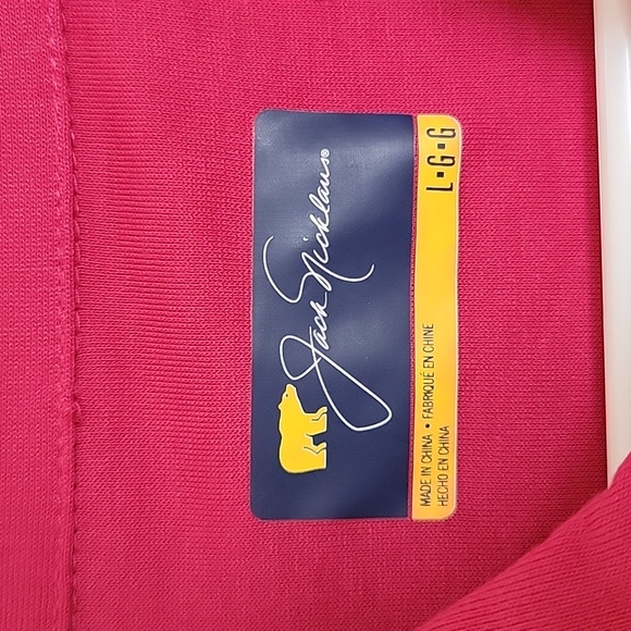 NWT JACK NICKLAUS, SIZE L, Red Shirt - Picture 5 of 11